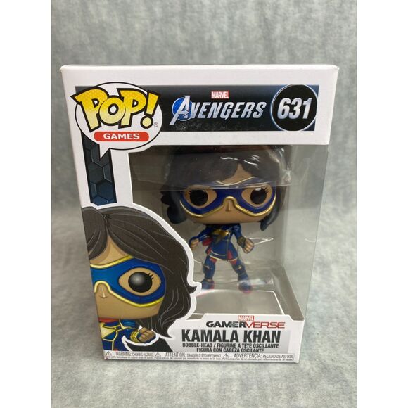 Funko Pop Marvel Avengers Kamala Khan 631 NIB Bobble-Head Figure - Picture 1 of 5